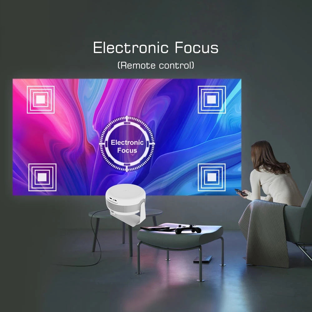 Tripsky Android proyektor T269 pro WiFi dual-band 320 Ansl Smart Projector Hi-Fi speaker Android 12.0 Portable 130-inch large screen