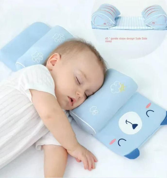 🪶Soft & Comfortable Baby Head Shaping Pillow - Ergonomic 360° Head & Neck Support🤱🏻