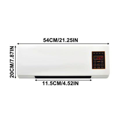SAWON (16 YEAR  WARRANTY) Indoor Wall  Heater 1500W - Quiet Operation, 8H Timer, Air Conditioner Function, Perfect for Bedroom & Home Heating & Cooling Compact & Stylish