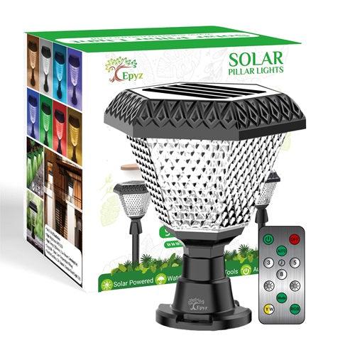 SAWON Solar Pillar Lights Outdoor