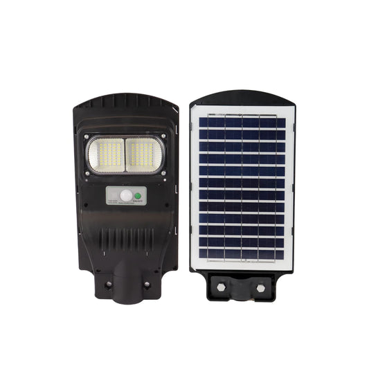 Solar Energy AIO 60W Solar Street Light | Single Window Design | Automatic On/Off & Motion Sensor Waterproof LED Lamp for Outdoor, Home & Security Use (Cool White)